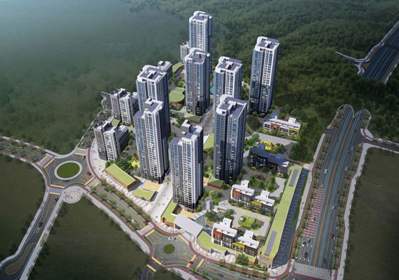 ▲ 계룡건설 컨소시엄 엘리프 세종 6-3 투시도 ⓒ계룡건설 컨소시엄