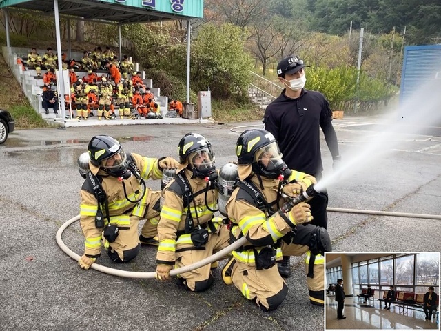 ▲ 충청소방학교 신임소방사반 훈련 모습.ⓒ충남소방본부