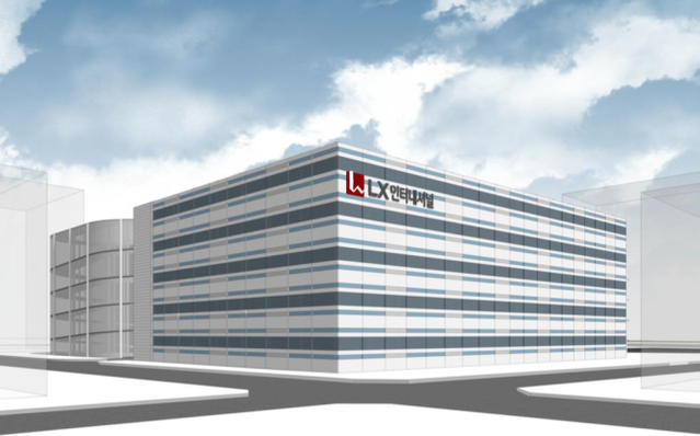 ▲ LX인터내셔널 부산 복합 물류센터 조감도ⓒLX인터내셔널