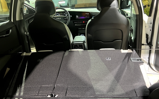 ▲ 2열을 폴딩한 모습. ⓒ김재홍 기자