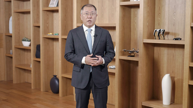 ▲ 정의선 현대차그룹 회장이 고려대 학위수여식에서 축사를 했다. ⓒ현대차그룹