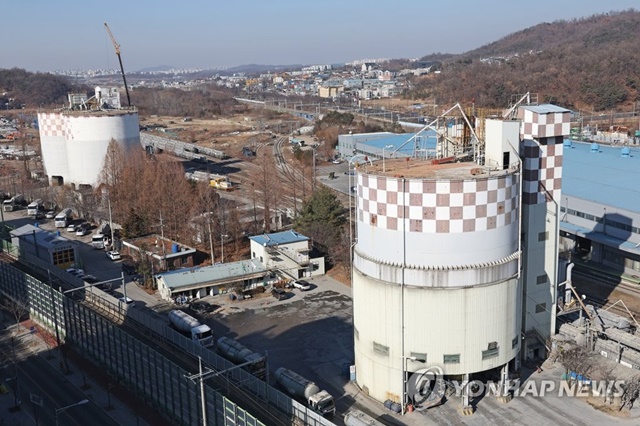 ▲ 경기 고양시의 한 시멘트 공장. ⓒ연합뉴스