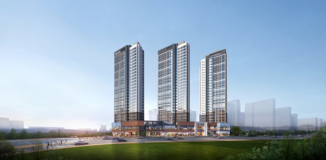 ▲ '힐스테이트 인덕원' 투시도. ⓒ현대엔지니어링