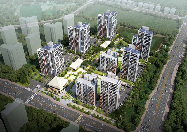 ▲ 화성향남2 B15블록 조감도. ⓒ한국토지주택공사