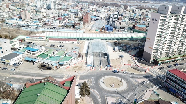 ▲ 동서연결도로항공사진.ⓒ세종시