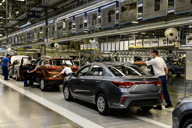 ▲ 현대차 러시아 공장 모습. ⓒ현대차