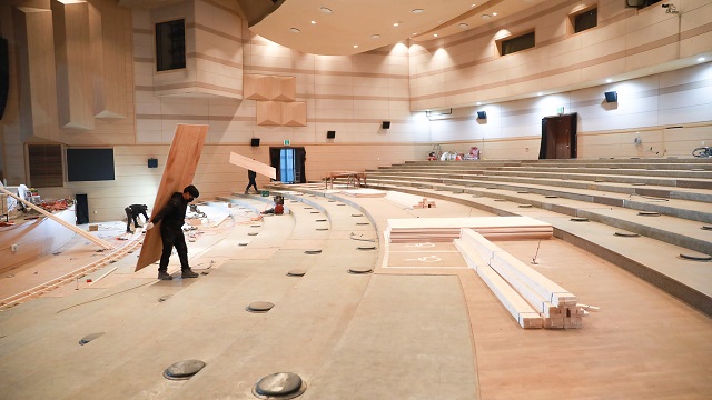 ▲ 경주엑스포대공원은 관람객들의 안전과 쾌적한 관람 환경 조성을 위해 안전 및 편의시설 확충작업을 하고 있다.ⓒ경주엑스포