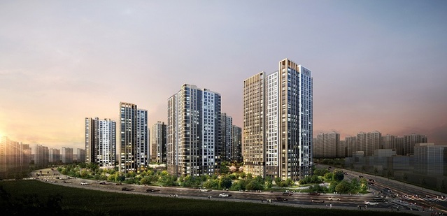 ▲ 오송역 Paragon(파라곤) 센트럴시티3차 투시도.ⓒ동양건설산업