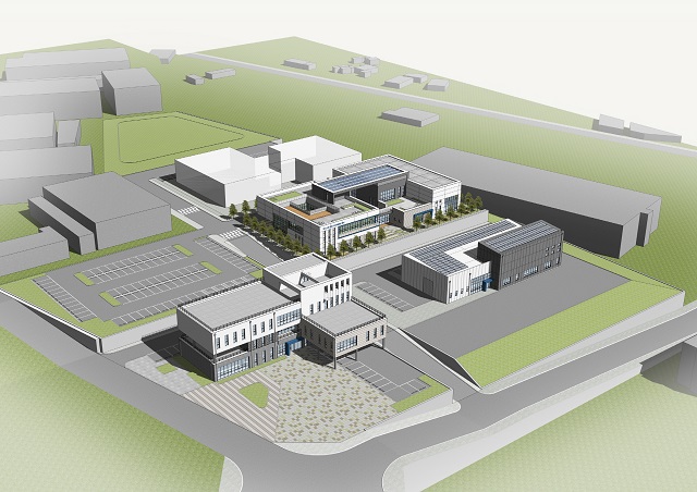 ▲ ‘차량용 첨단소재 성형가공 기술고도화 센터’ 조감도.ⓒ경주시