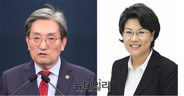▲ (왼쪽부터) 노영민 전 청와대 비서실장, 이혜훈 전 국회의원.ⓒ뉴데일리 D/B