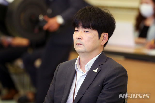 ▲ 탁현민 청와대 의전비서관. ⓒ뉴시스