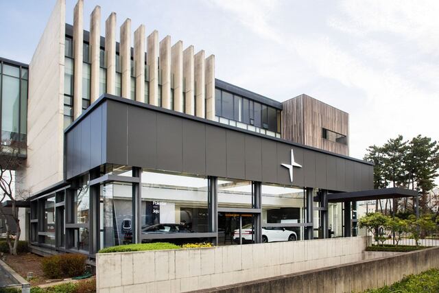 ▲ 폴스타 데스티네이션 제주 외관ⓒ폴스타코리아