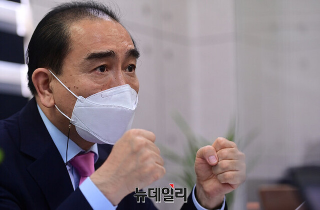 ▲ 태영호 국민의힘 의원. ⓒ정상윤 기자