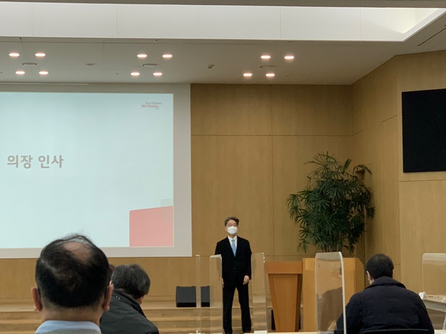 ▲ 정호영 LG디스플레이 사장. ⓒ이성진 기자