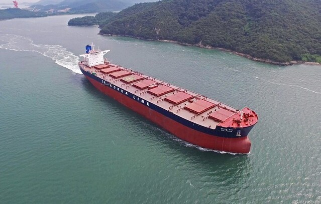 ▲ SM PUMA호. ⓒ대한해운