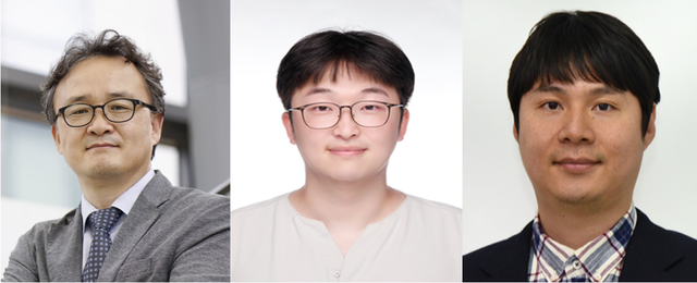 ▲ (왼쪽부터) DGIST 에너지공학과 이종수 교수, KIST 나현수, 황도경 박사.ⓒDGIST