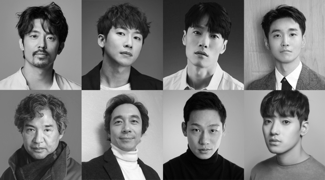 ▲ 연극 '보이지 않는 손' 캐스트.ⓒ연극열전