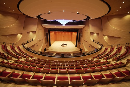 ▲ 세종예술의전당 공연장 내부.ⓒ세종시