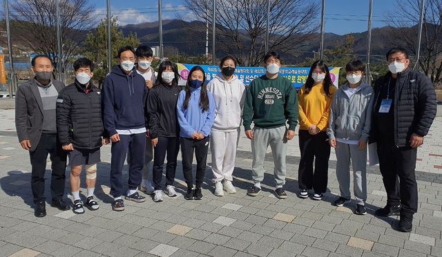 ▲ 충남도청 레스링팀.ⓒ충남도