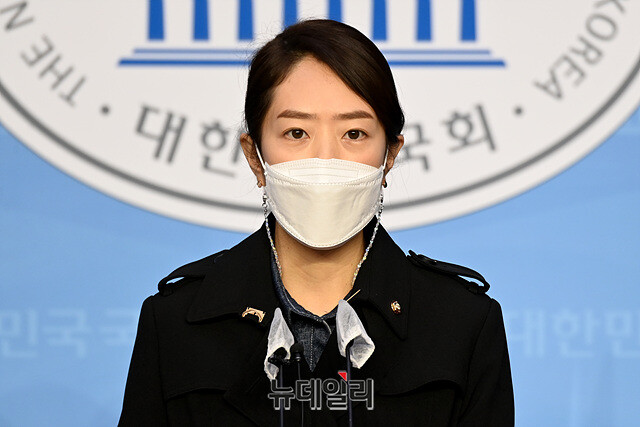 ▲ 고민정 더불어민주당 의원. ⓒ뉴데일리