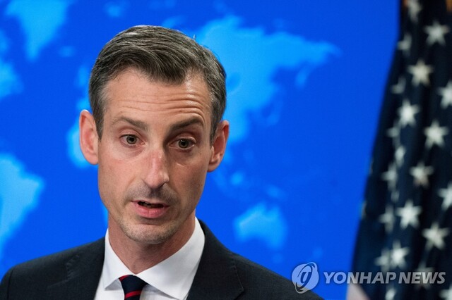 ▲ 네드 프라이스 미 국무부 대변인.ⓒ로이터 연합뉴스 자료 사진. 재판매 및 DB 금지.