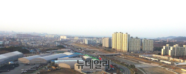 ▲ 포항시 오천읍 용산지구.ⓒ뉴데일리