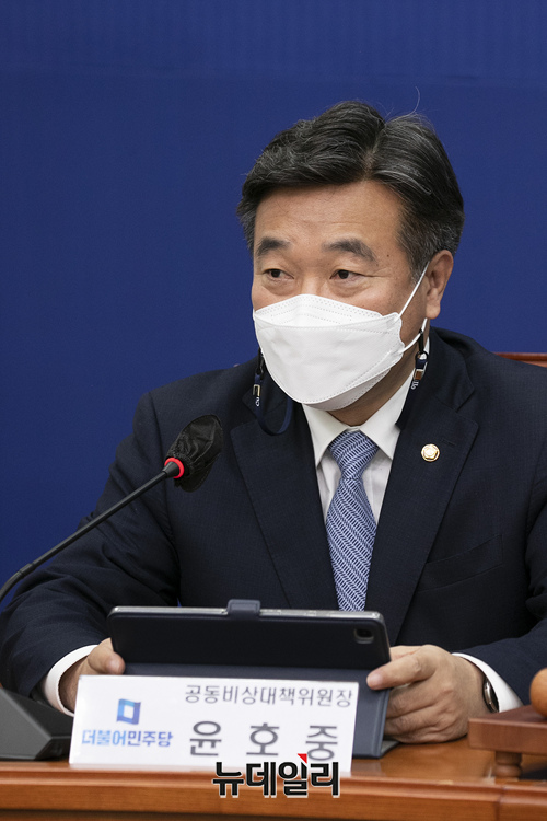 ▲ 발언하는 윤호중 비상대책위원장 ⓒ사진=공동취재단