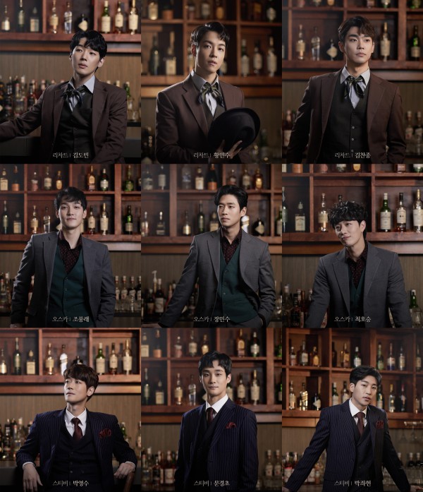 ▲ 뮤지컬 '미아 파밀리아' 출연 배우.ⓒ홍컴퍼니