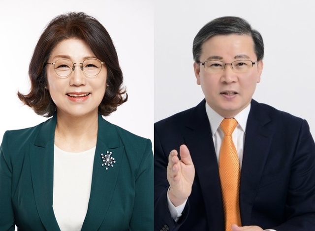 ▲ 경북교육감 예비후보인 마숙자(왼쪽) 후보와 임준희 후보는 7일 대구모처에서 만나 단일화에 대한 의견을 교환했다.ⓒ마숙자, 임준희 예비후보 사무소