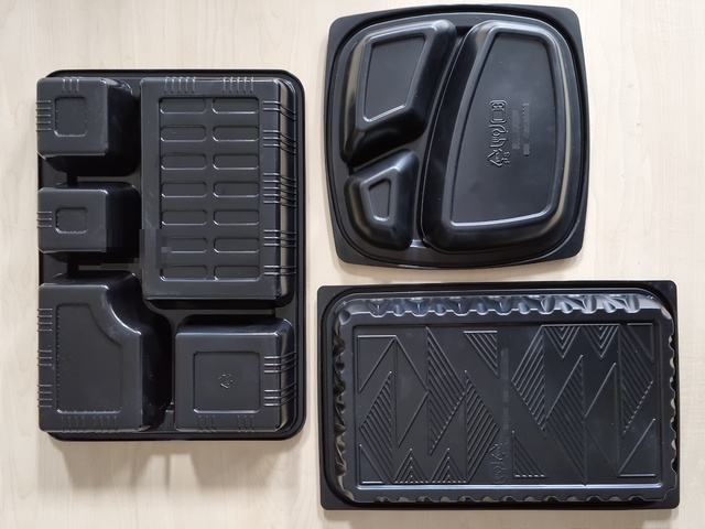 ▲ n-헵탄 총용출량 기준치 이상 검출로 유통 차단 조치된 PS(폴리스티렌) 재질 용기. ⓒ서울시 제공