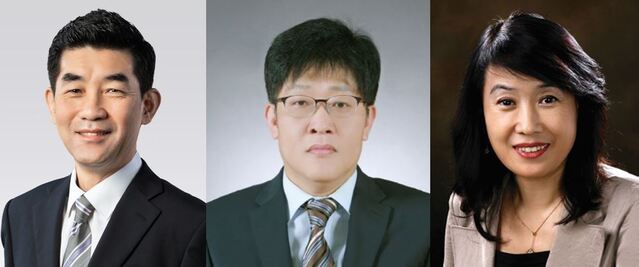 ▲ 왼쪽에서 부터 이재현 일주·세화학원 이사장, 이우진 일주학술문화재단 이사장, 서혜옥 세화예술문화재단 이사장.ⓒ태광그룹