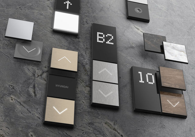 ▲ 현대엘리베이터의 모듈러 홀 픽스처스.ⓒ현대엘리베이터