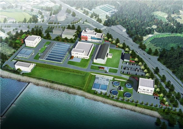 ▲ 단월정수장 통합 현대화사업 조감도ⓒ충주시