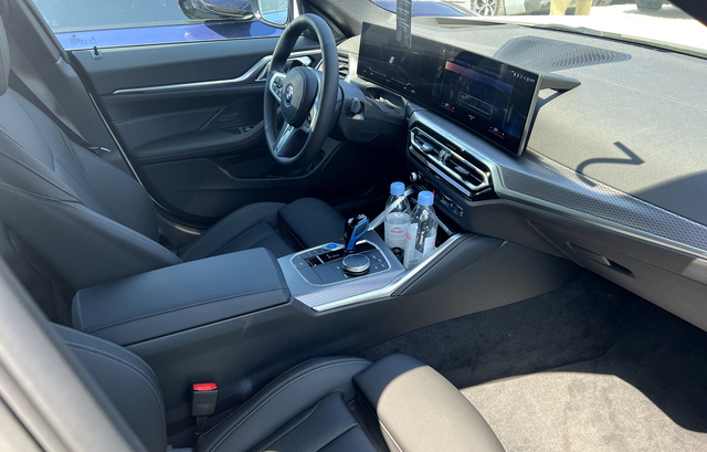 ▲ 시승차량의 내부 모습. ⓒ김재홍 기자