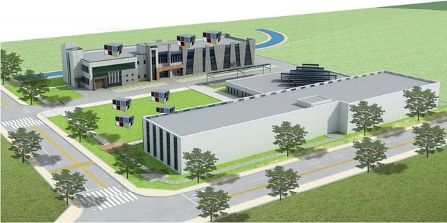 ▲ 충북테크노파크 태양광기술센터 내 실증모형.ⓒ충북테크노파크