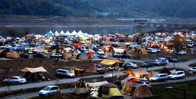 ▲ 세종합강오토캠핑장 모습.ⓒ세종시