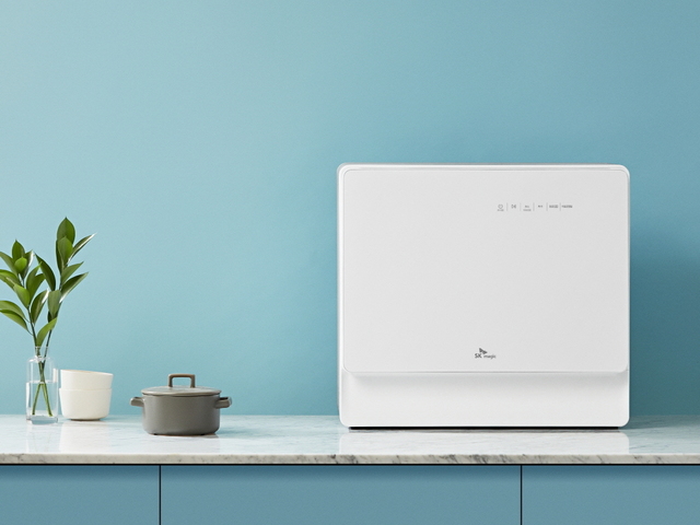 ▲ 초슬림 카운터탑 ‘식기세척기 6인용’ 출시ⓒSK매직