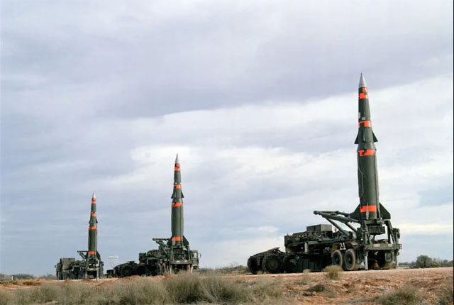 ▲ 냉전 시절 미국의 대표적 전술핵 미사일 '퍼싱-2'. 현재 국내에서 생각하는 '전술핵'과 세계적으로 통용되는 '전술핵'의 개념은 조금 다르다. ⓒCSIS 미사일 위협 프로그램-미국 국방부 제공.