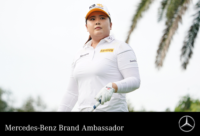 ▲ 벤츠는 2022 브랜드 앰버서더로 프로골퍼 박인비 선수를 선정했다. ⓒ벤츠코리아