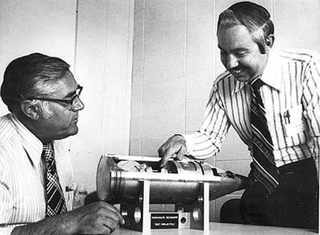 ▲ 미국이 1963년부터 생산했던 155mm 핵포탄의 탄두부. ⓒ미국 에너지부 제공.