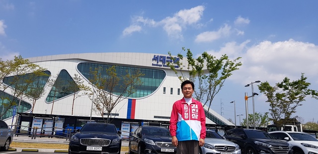 ▲ 김진상 대구 서구청장 예비후보가 22일 서대구 역세권 대개발 사업을 조속히 착공해 서구를 영남권의 중심으로 만들겠다고 말했다.ⓒ김진상 예비후보 사무소