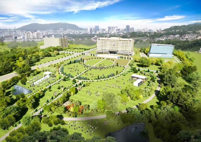 ▲ 국방부 청사 조감도.ⓒ국민의힘 제공