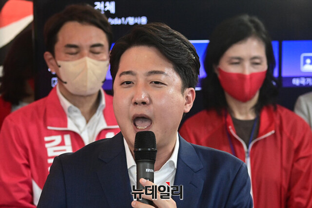 ▲ 이준석 국민의힘 대표. ⓒ강민석 기자