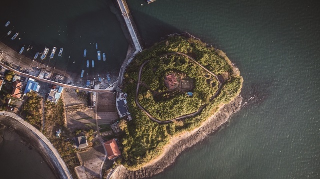 ▲ 충남 홍성군의 유일한 섬인 죽도 둘레길.ⓒ홍성군