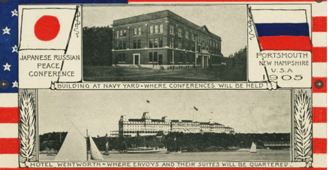 ▲ 포츠머스 회담ⓒ트위터 american duce