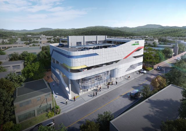 ▲ 괴산읍 도시재생 허브센터 조감도.ⓒ괴산군