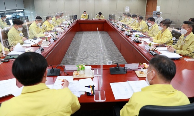 ▲ 충남도가 16일 도청에서 가진 국비확보대응 전력보고회.ⓒ충남도