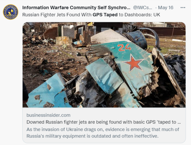 ▲ GPS를 테이프로 붙이는 러시아군대ⓒ비즈니스 인사이더 캡처