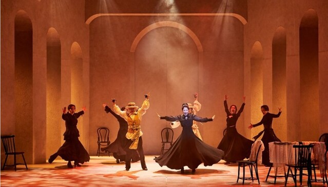 ▲ 뮤지컬 '베르나르다 알바' 공연 장면.ⓒ브이컴퍼니