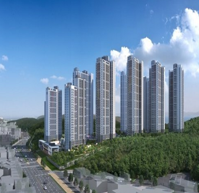 ▲ ‘힐스테이트 환호공원’ 조감도.ⓒ현대건설